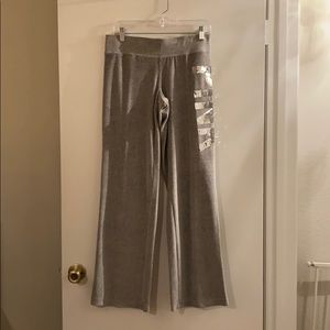 Velour Pink Brand Sweatpants